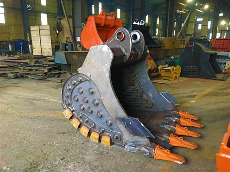 excavator bucket, excavator rock bucket, heavy duty bucket 